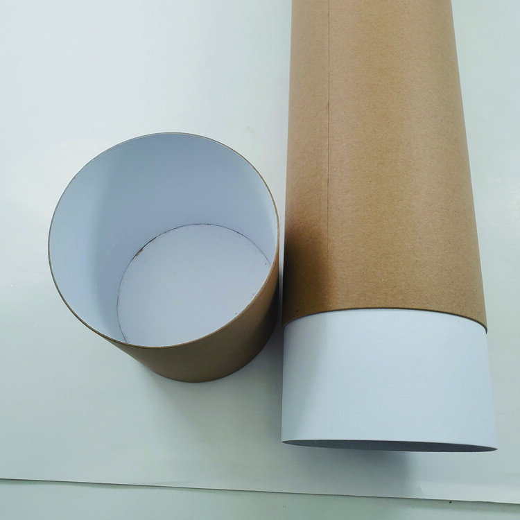 Eco-Friendly Round Paper Tube Box with Ribbon | Sustainable Pink Gift Packaging for Brands