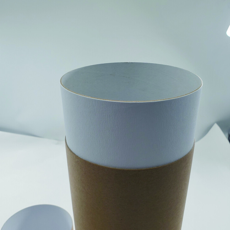 Eco-Friendly Round Paper Tube Box with Ribbon | Sustainable Pink Gift Packaging for Brands