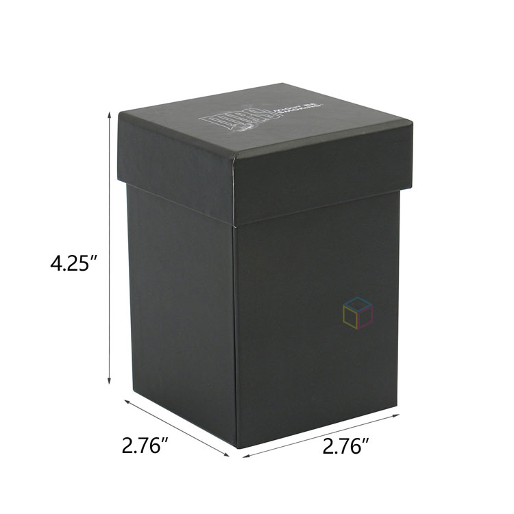 Custom Logo Paperboard Green PU Leather Two Tea Tin Can Packaging Box | Eco-Friendly Tea Packaging