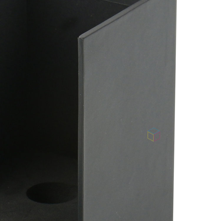 Custom Logo Paperboard Green PU Leather Two Tea Tin Can Packaging Box | Eco-Friendly Tea Packaging