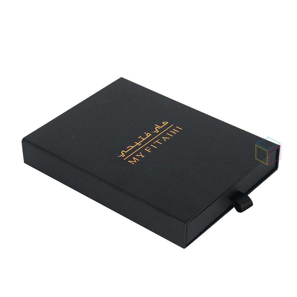 Eco-Friendly Cardboard Sliding Drawer Jewelry Box | Luxury Custom Gift Box for Rings