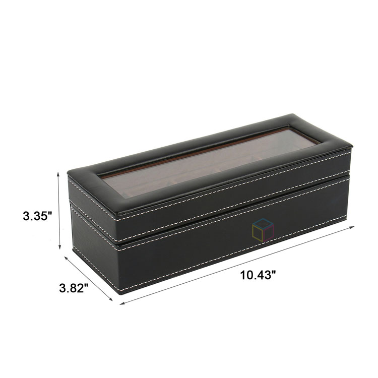 Custom Logo Paperboard Green PU Leather Two Tea Tin Can Packaging Box | Eco-Friendly Luxury Gift Box