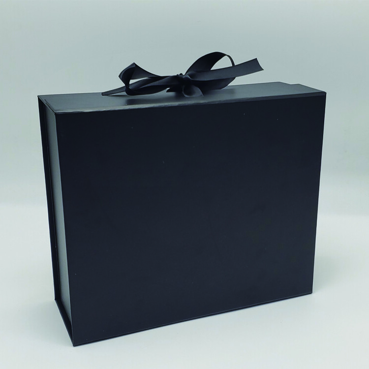 Sturdy Matte Skincare Packaging Boxes with Ribbon | Eco-Friendly Custom Design for Promotional Use