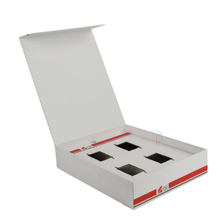 Luxury Paper Gift Box Rigid Cardboard Book Shape Magnetic Lid Gift Boxes with Magnet Closure | Eco-Friendly Packaging