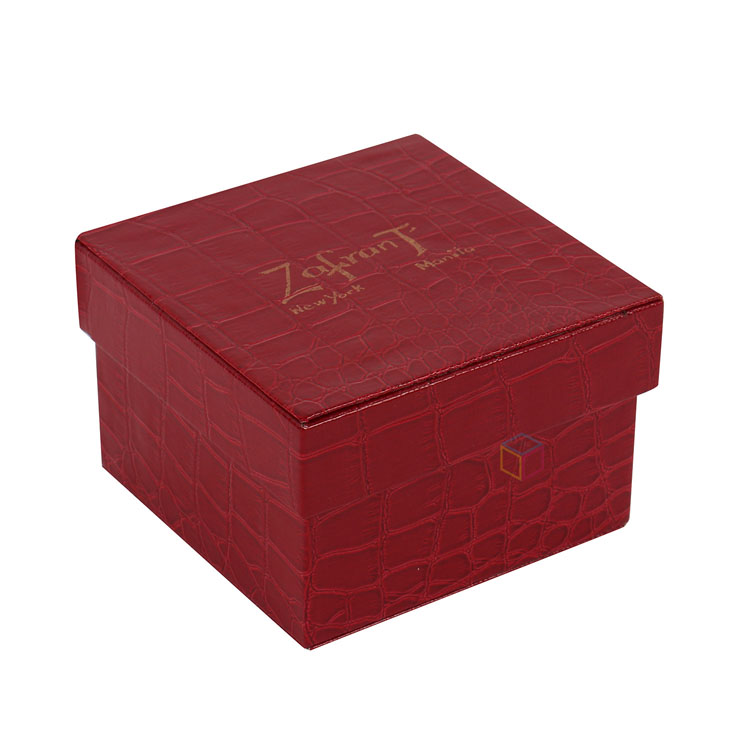 Custom Plastic PU Leather Single Blue Pillow Watch Jewelry Packaging Box | Eco-Friendly & Stylish Design