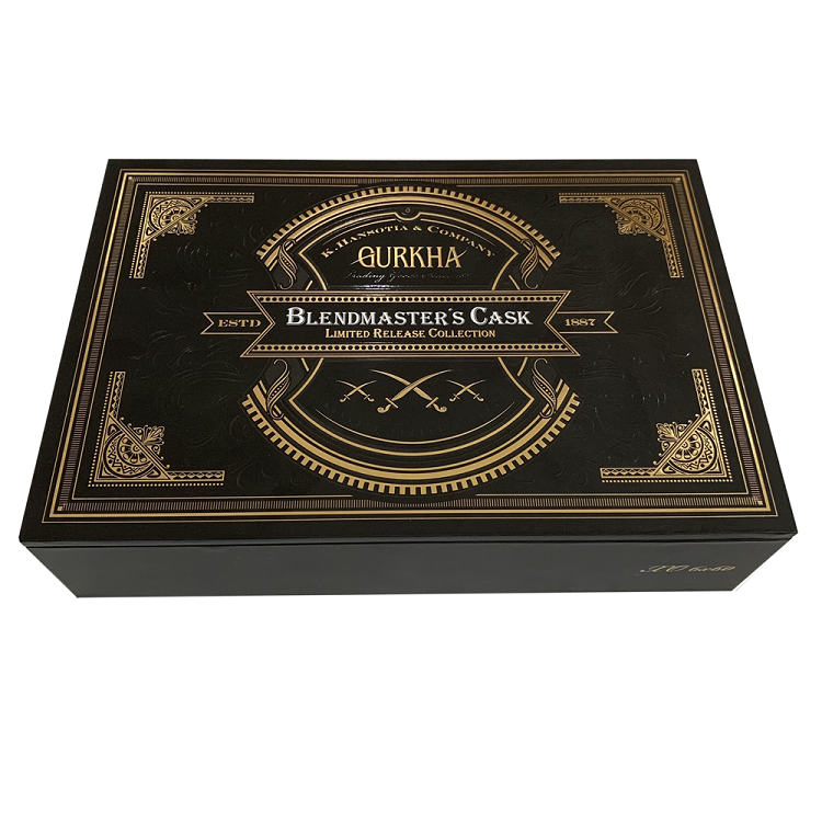Custom Logo Luxury High End Quality Cigar Set With Lighter Cutter Gift Box | Premium Cigar Accessories
