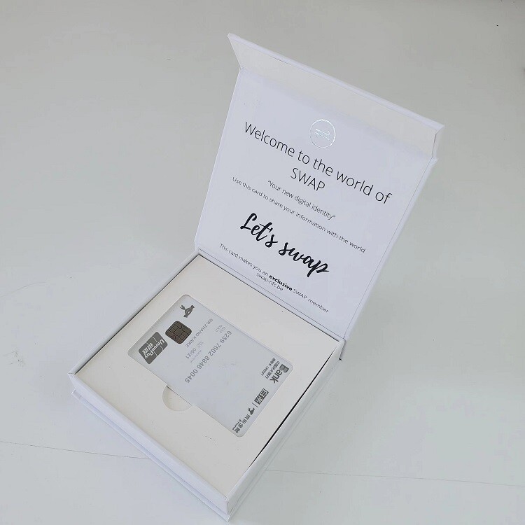 Luxury Black Bank Credit Gift Cards Package Member VIP Card Cardboard Rigid Paper Boxes | Custom Design & Eco-Friendly