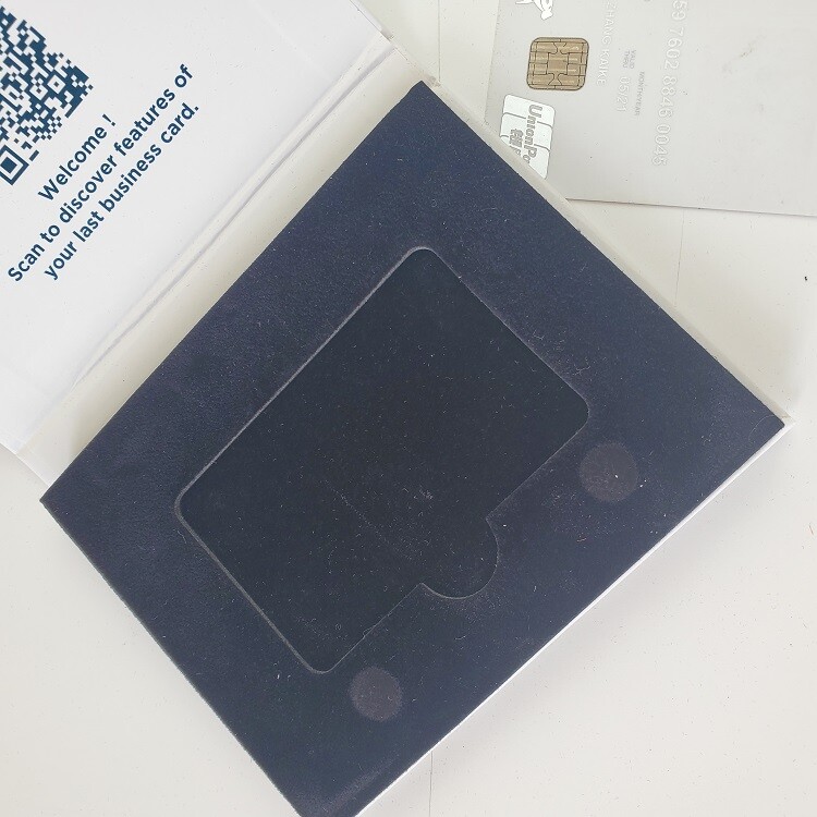 Custom Small Gift Box Magnetic VIP Luxury Credit Card Box | 11mm Magnet Card Box with Logo