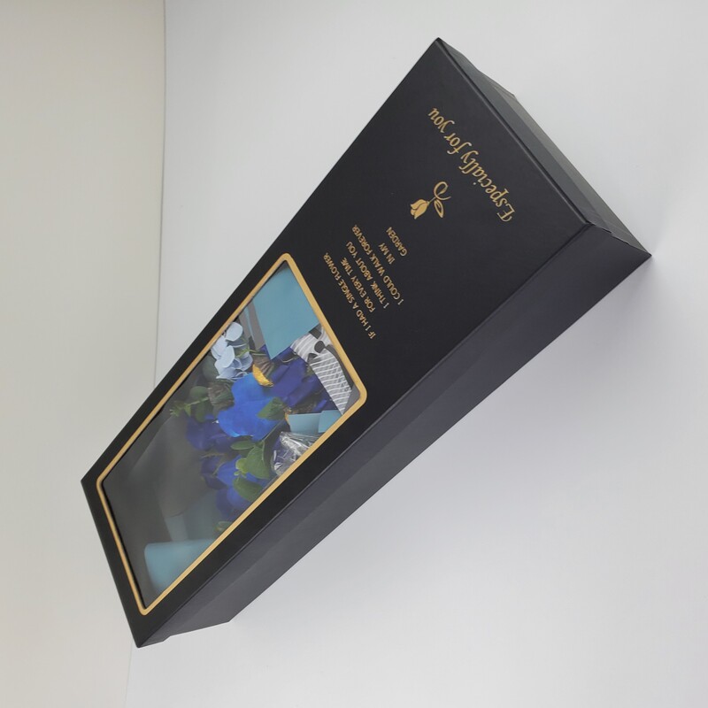 Luxury Bouquet Packaging Bag & Rose Flower Box | Custom Preserved Rose Paper Box