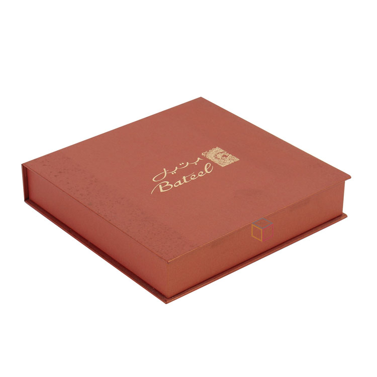 Custom Black Magnetic Box for Chocolate Bonbon Packaging | 16x8x2.5 cm Paper Inserts | Luxury Chocolate Box
