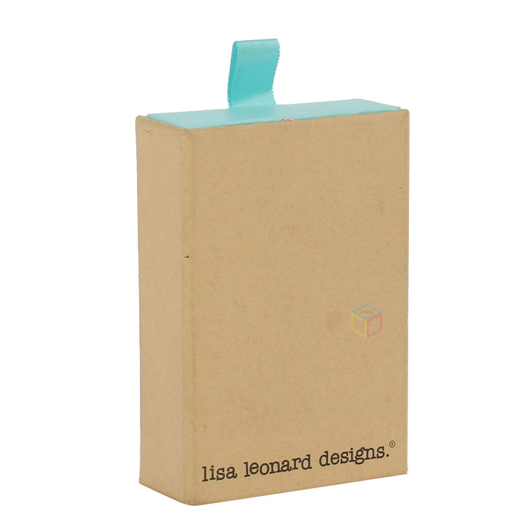 Custom Jewelry Box with Handle | Eco-Friendly Paper Drawer Box with Insert Slide Out | Pantone Color