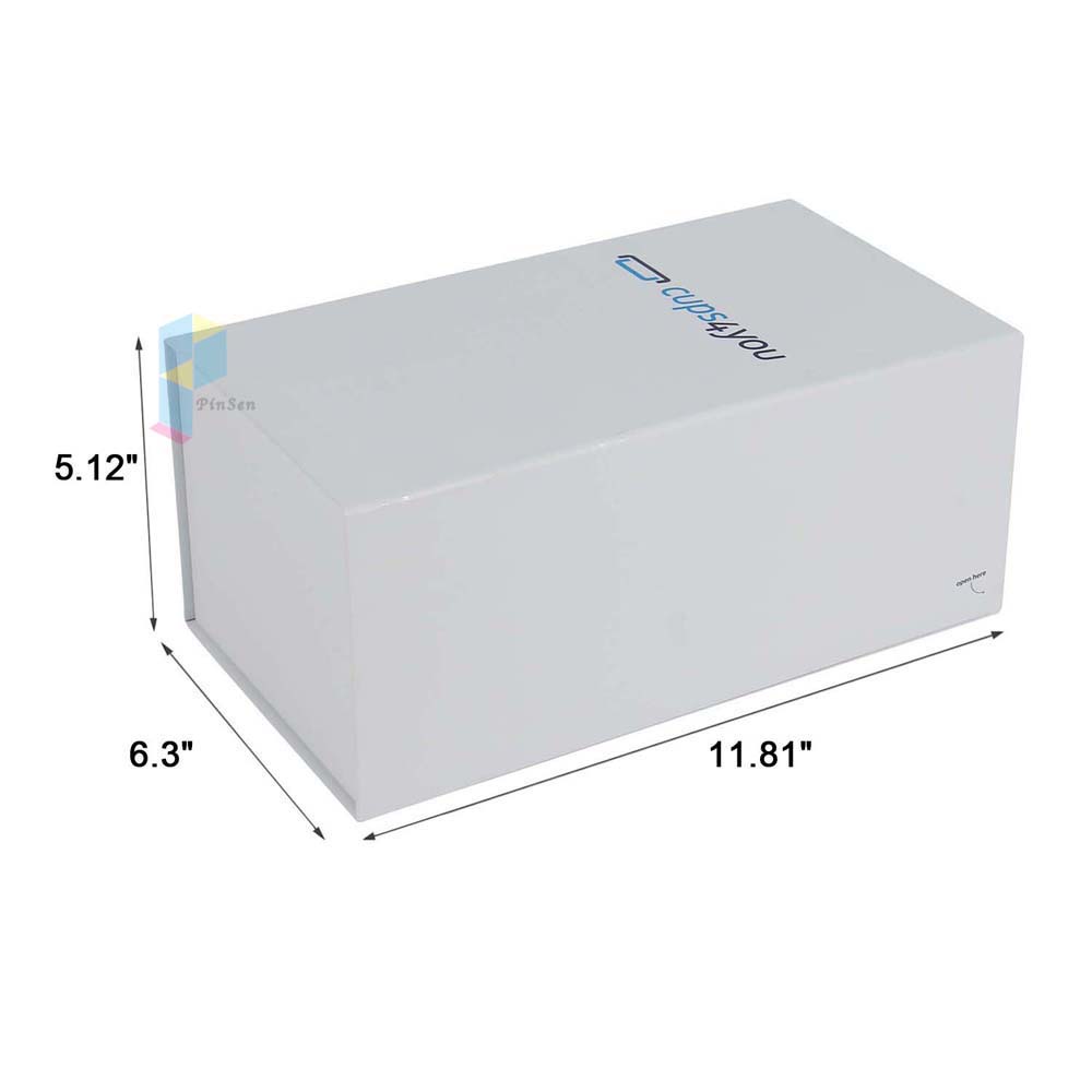 Custom Logo Luxury Magnetic Closure Candle Gift Box | Eco-Friendly Packaging