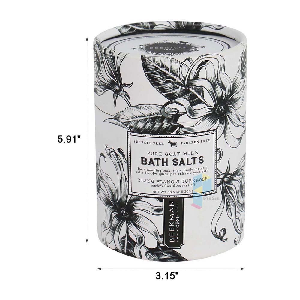 Custom Logo Gift Paper Packing Boxes for Candles | 2.5oz Candle Tube Packaging Boxes Wholesale