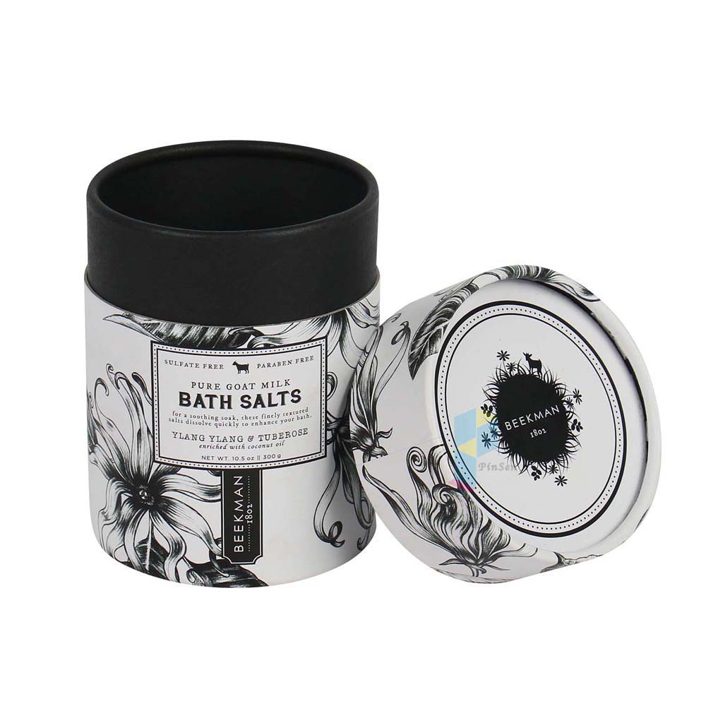 Custom Logo Gift Paper Packing Boxes for Candles | 2.5oz Candle Tube Packaging Boxes Wholesale