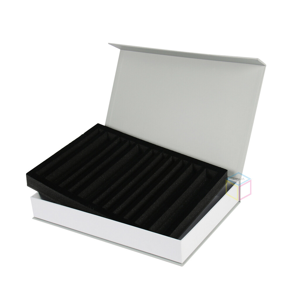 Custom Skincare Packaging Paper Box | Eco-Friendly Cosmetic Gift Box with Ribbon | OEM Service
