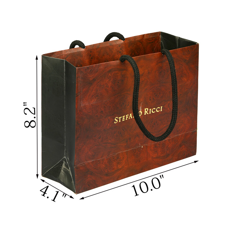 Custom Luxury Paper Bags with Logo & Ribbon Handle | OEM Packaging Boxes | Shenzhen Kaijie