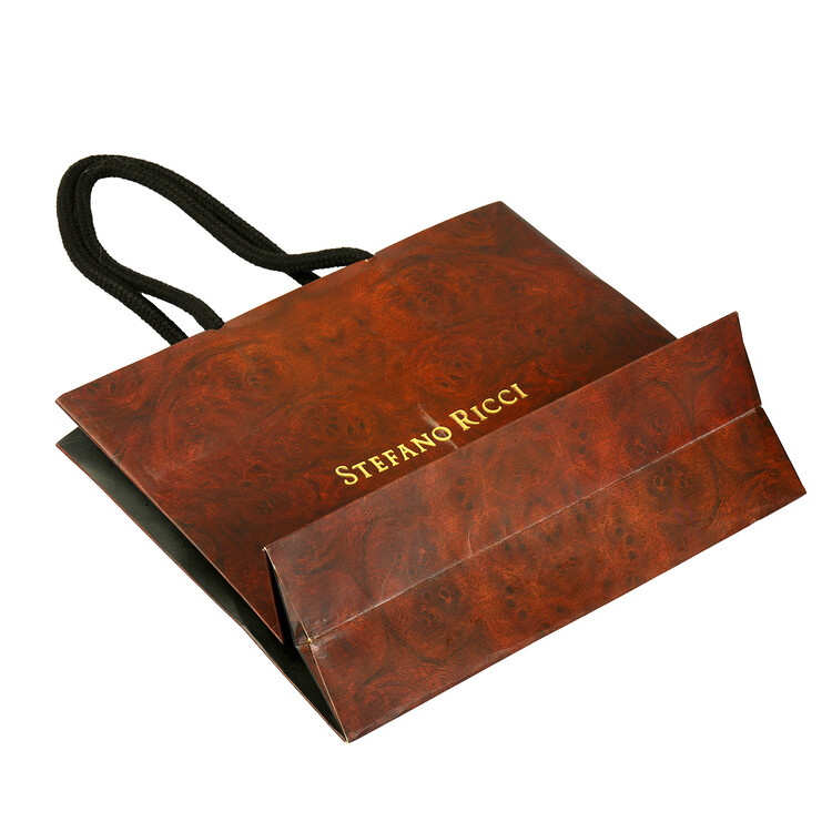 Custom Luxury Paper Bags with Logo & Ribbon Handle | OEM Packaging Boxes | Shenzhen Kaijie