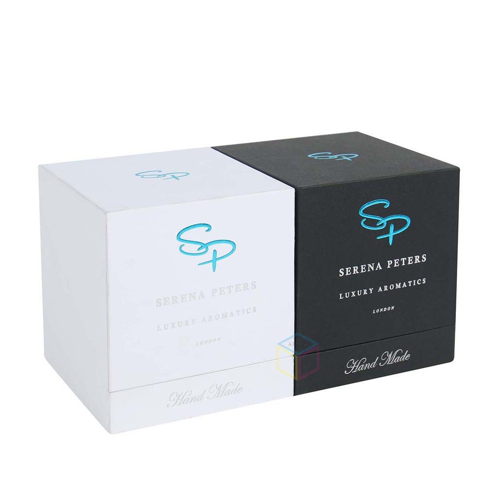Custom Magnetic Gift Box for Candle Jar | Foldable Magnetic Packaging Box with Paper Insert | OEM Candle Box
