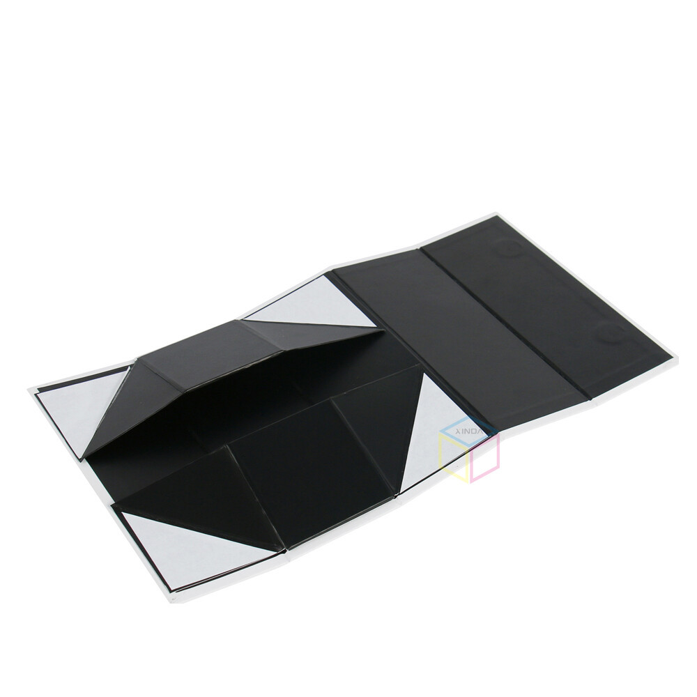 Custom 8x8x4 Inches Luxury Black Magnetic Gift Box | Hard Rigid Cardboard Packaging | OEM Candle Box