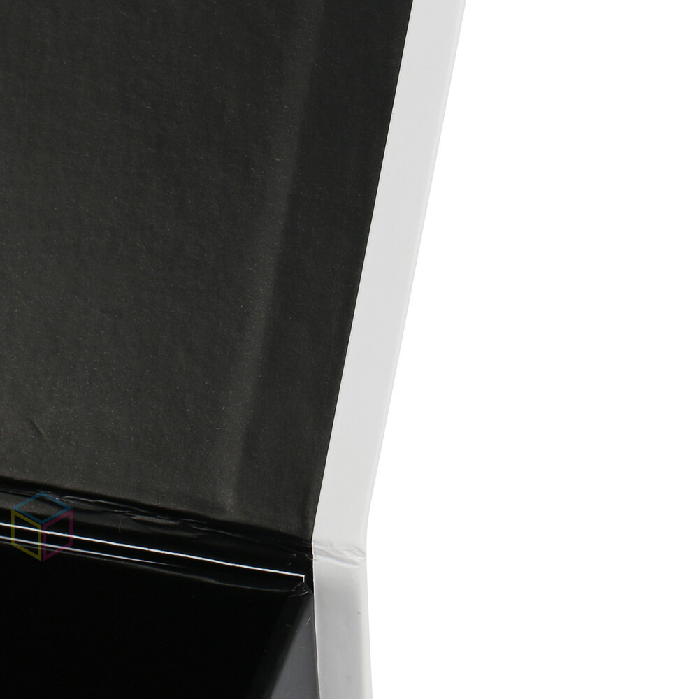 Custom 8x8x4 Inches Luxury Black Magnetic Gift Box | Hard Rigid Cardboard Packaging | OEM Candle Box