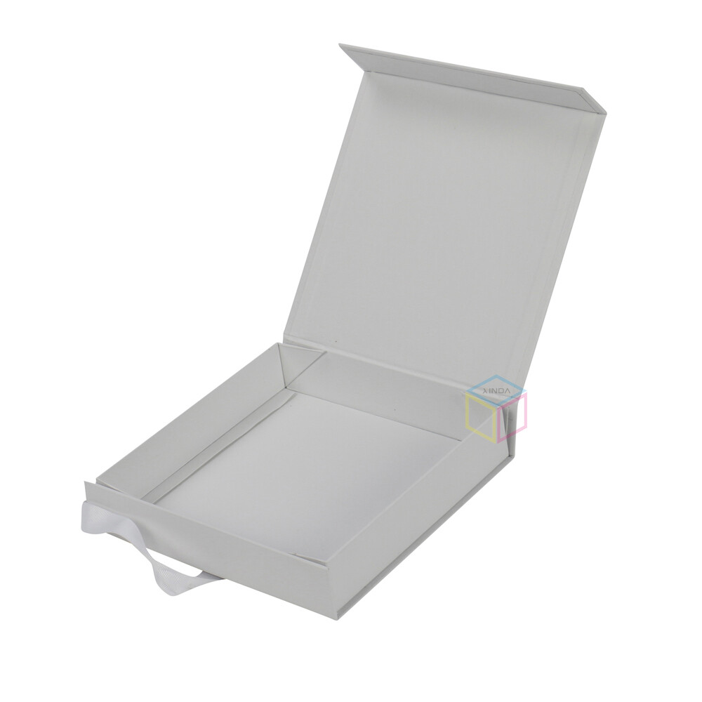 Custom 8x8x4 Inches Luxury Black Magnetic Gift Box | Hard Rigid Cardboard Packaging | OEM Candle Box