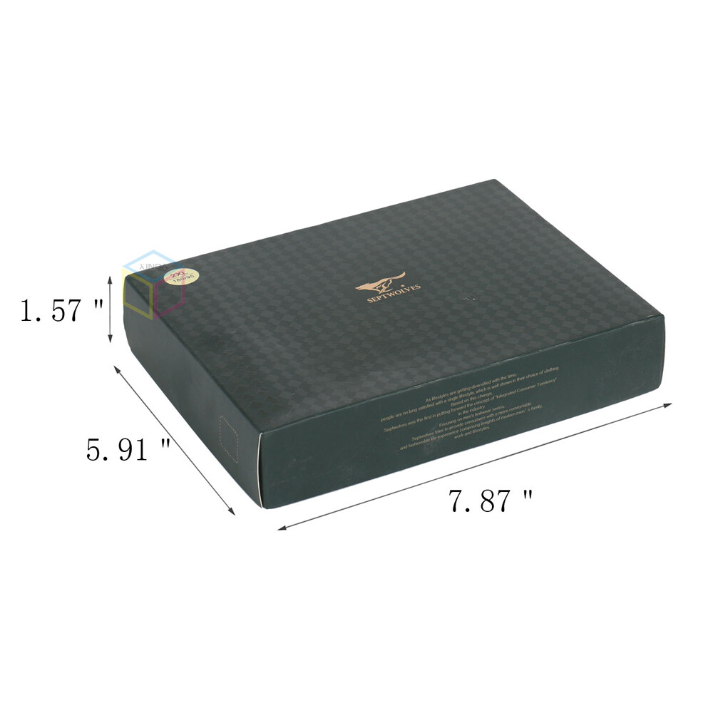 Custom Luxury Magnetic Gift Boxes for Men Underwear, Socks & Bra Storage | Foldable Recyclable Cardboard Organizers