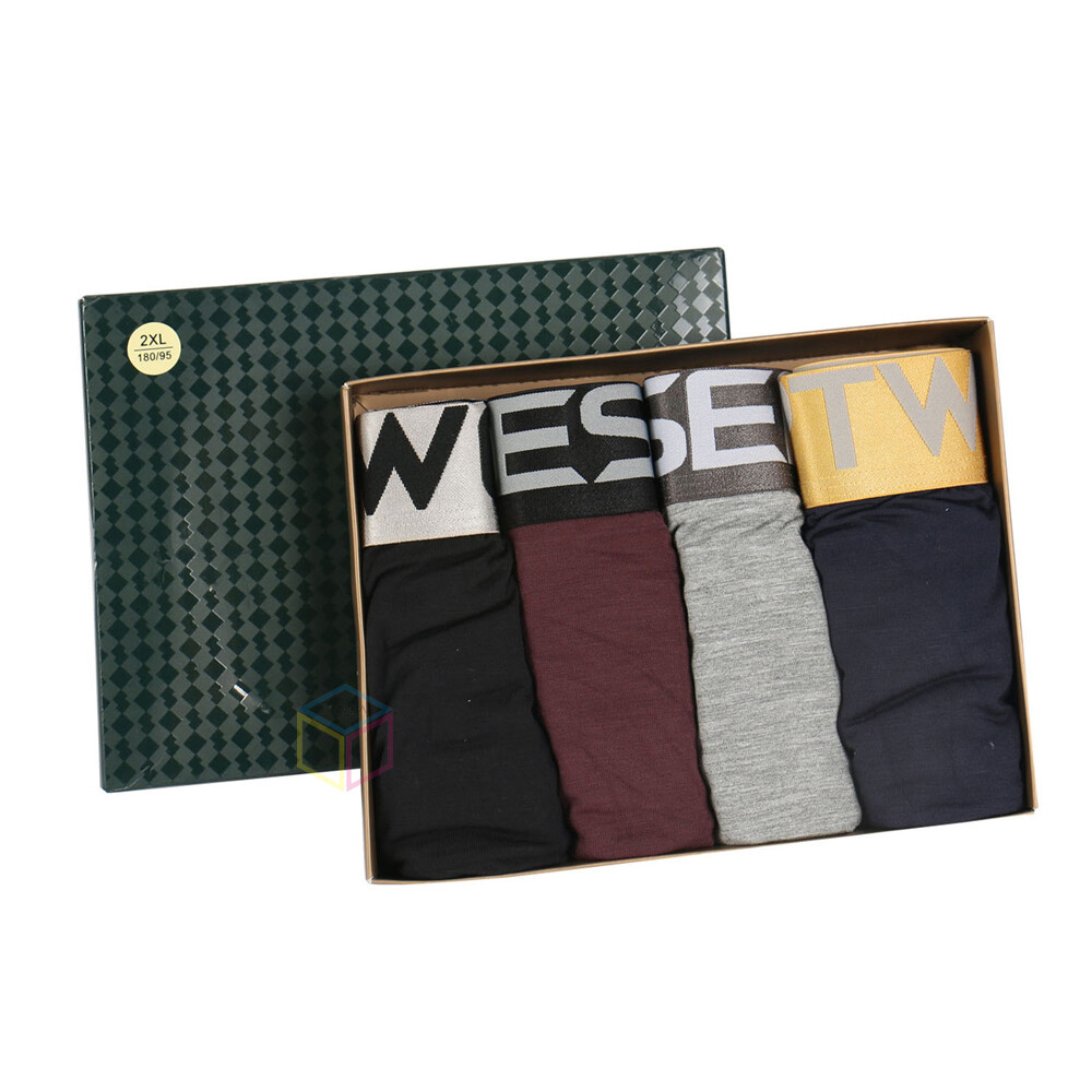 Custom Luxury Magnetic Gift Boxes for Men Underwear, Socks & Bra Storage | Foldable Recyclable Cardboard Organizers