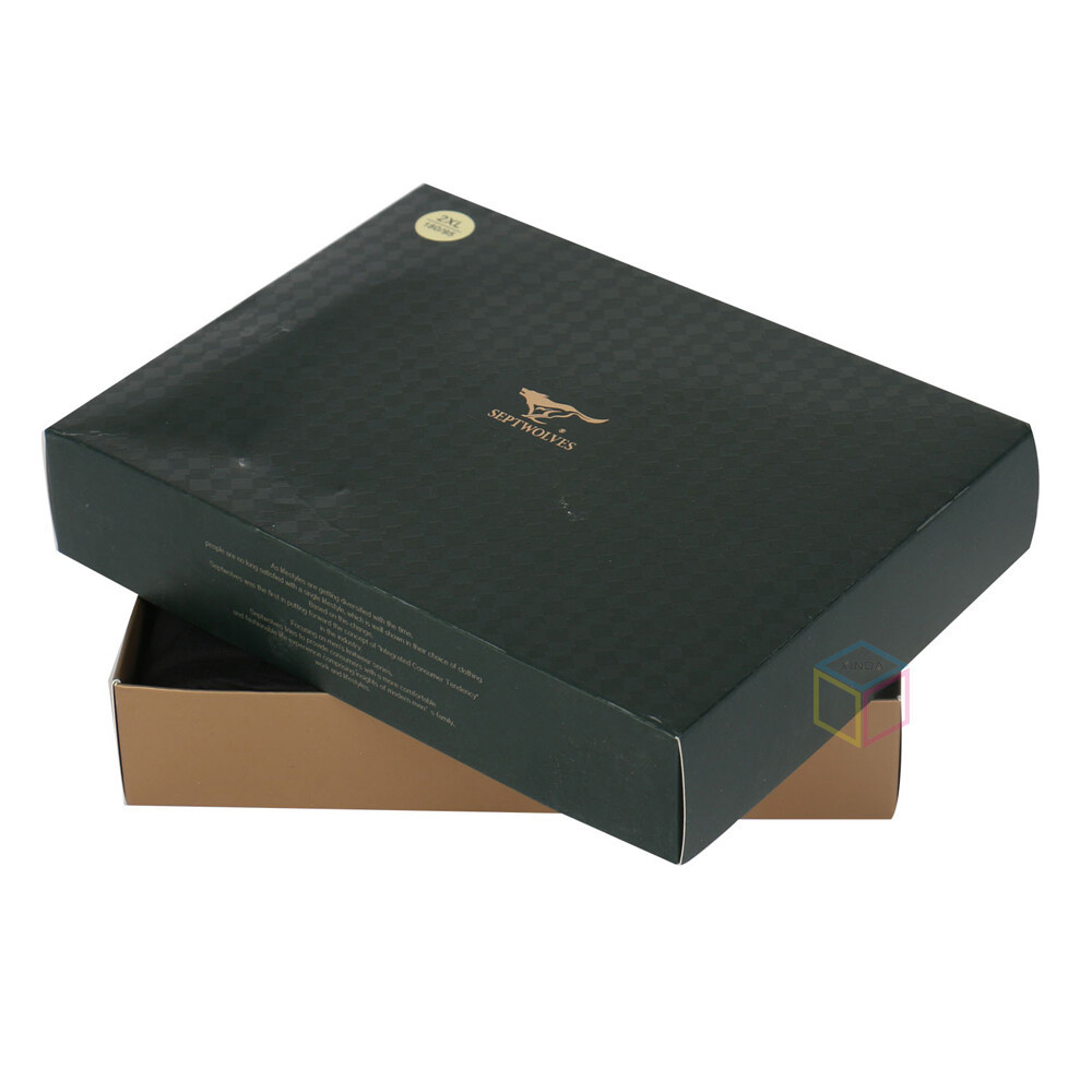 Custom Luxury Magnetic Gift Boxes for Men Underwear, Socks & Bra Storage | Foldable Recyclable Cardboard Organizers