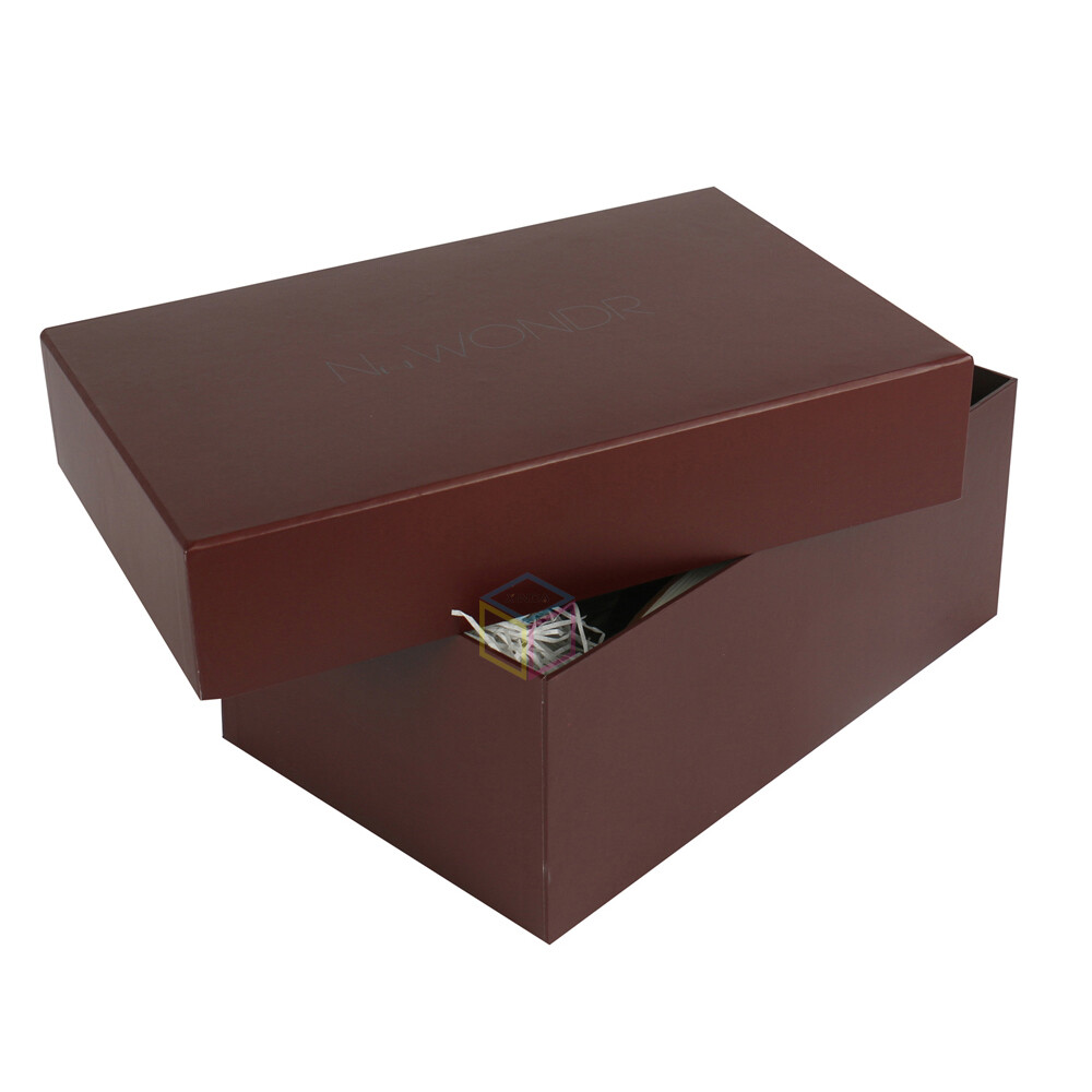 Custom Luxury Apparel Gift Box | Rigid Cardboard Packaging | OEM Two Piece Box