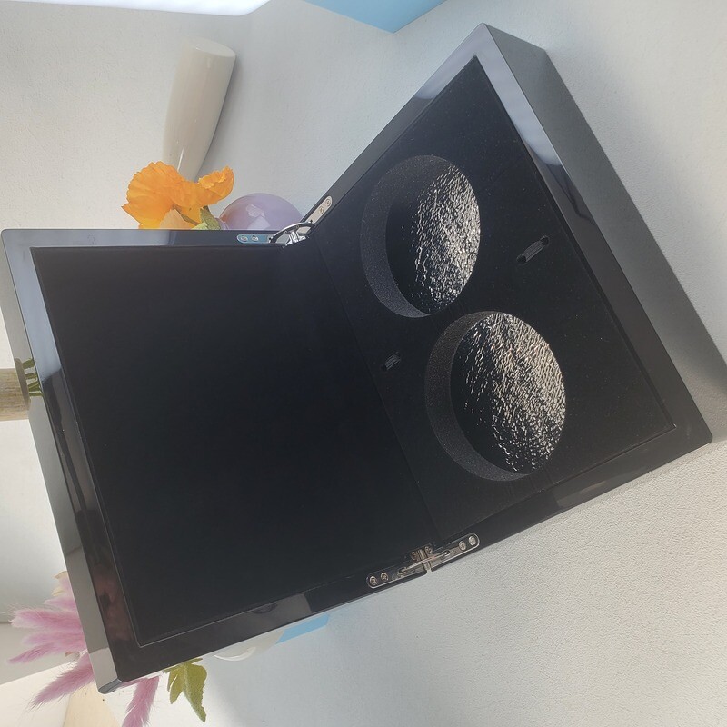 Custom High Quality Coin Storage Box | Elegant PU Leather Gold Medal Display Box | OEM Gift Packaging