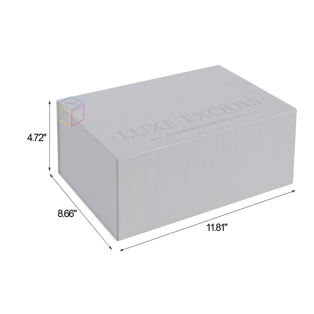 Custom Luxury Magnetic Closure Shoe Gift Box | Low MOQ Cardboard Packaging | OEM Service