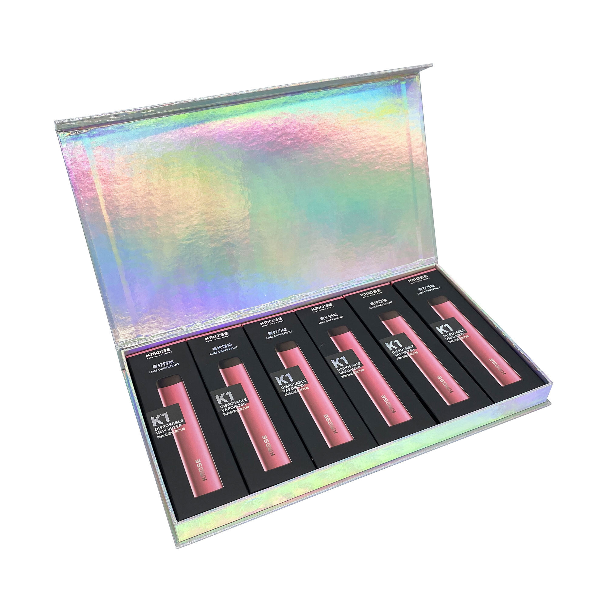 Luxury Oil Box Holographic Printing Paper Magnetic Packaging | Custom OEM Jewelry & Perfume Box
