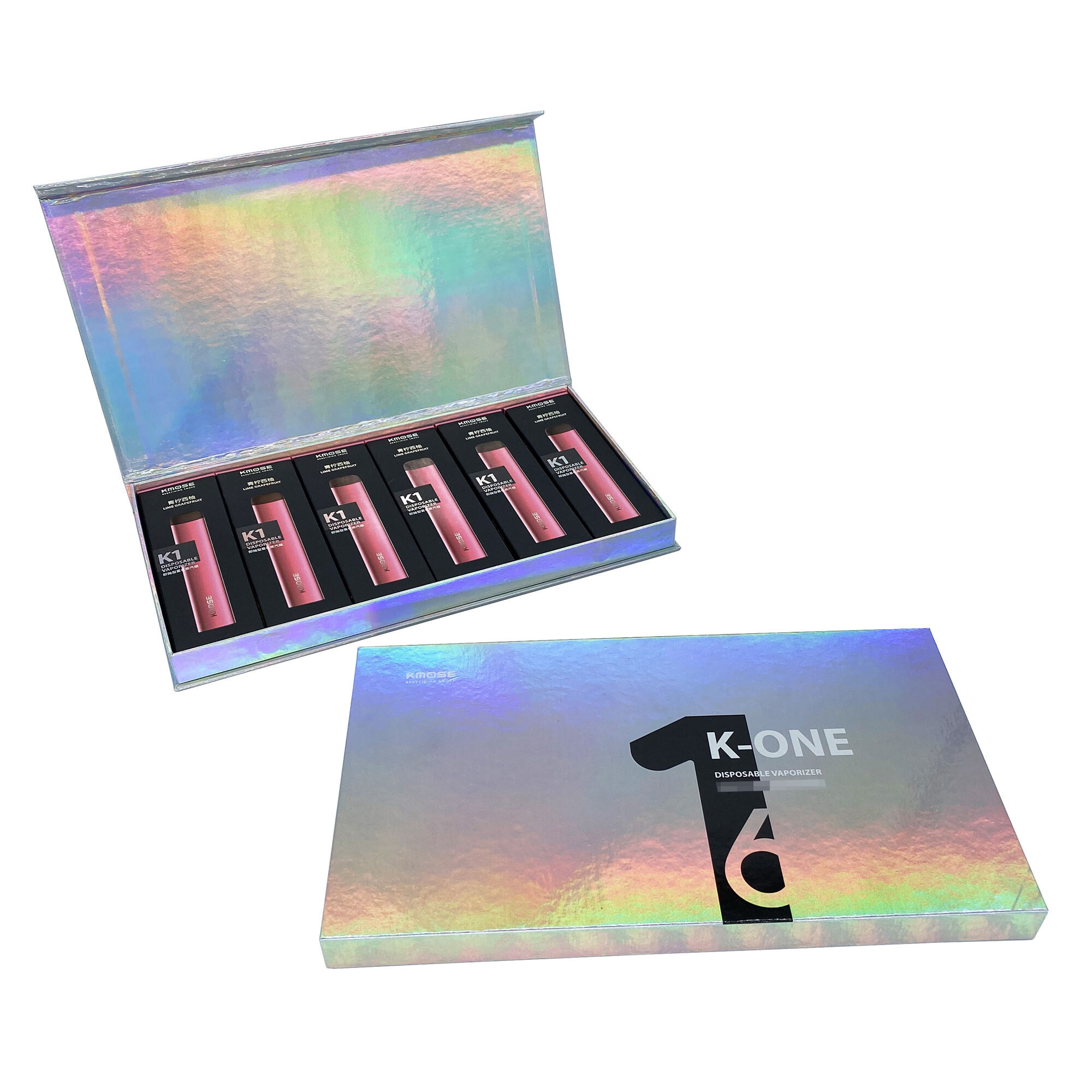 Luxury Oil Box Holographic Printing Paper Magnetic Packaging | Custom OEM Jewelry & Perfume Box