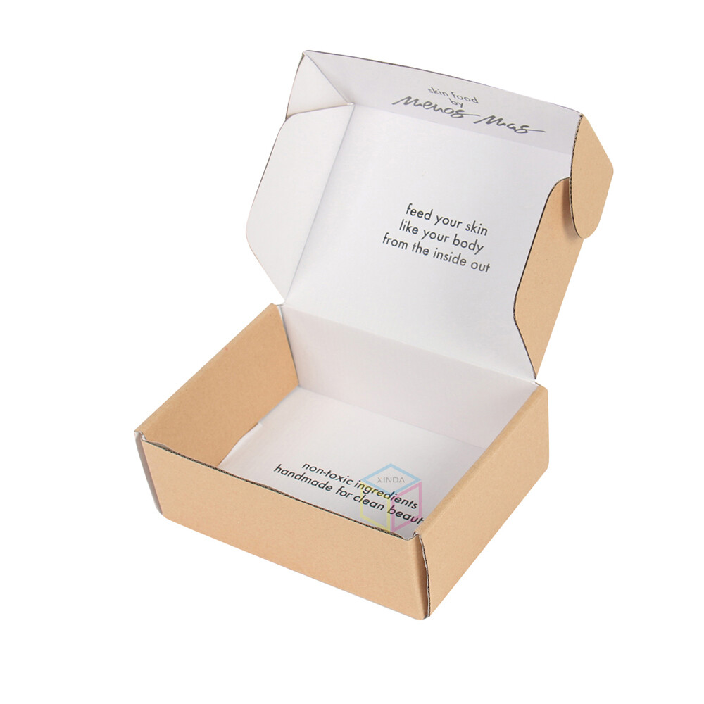 Custom Beige Baby Clothes Corrugated Shipping Box with Logo | OEM Packaging