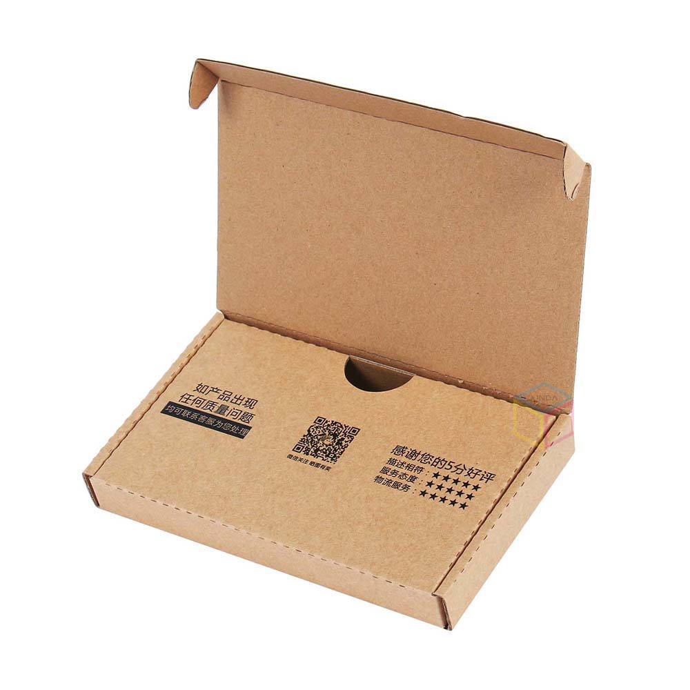 Fully Customized Small Glossy Mailer Corrugated Shipping Box Packaging | OEM Corrugated Boxes