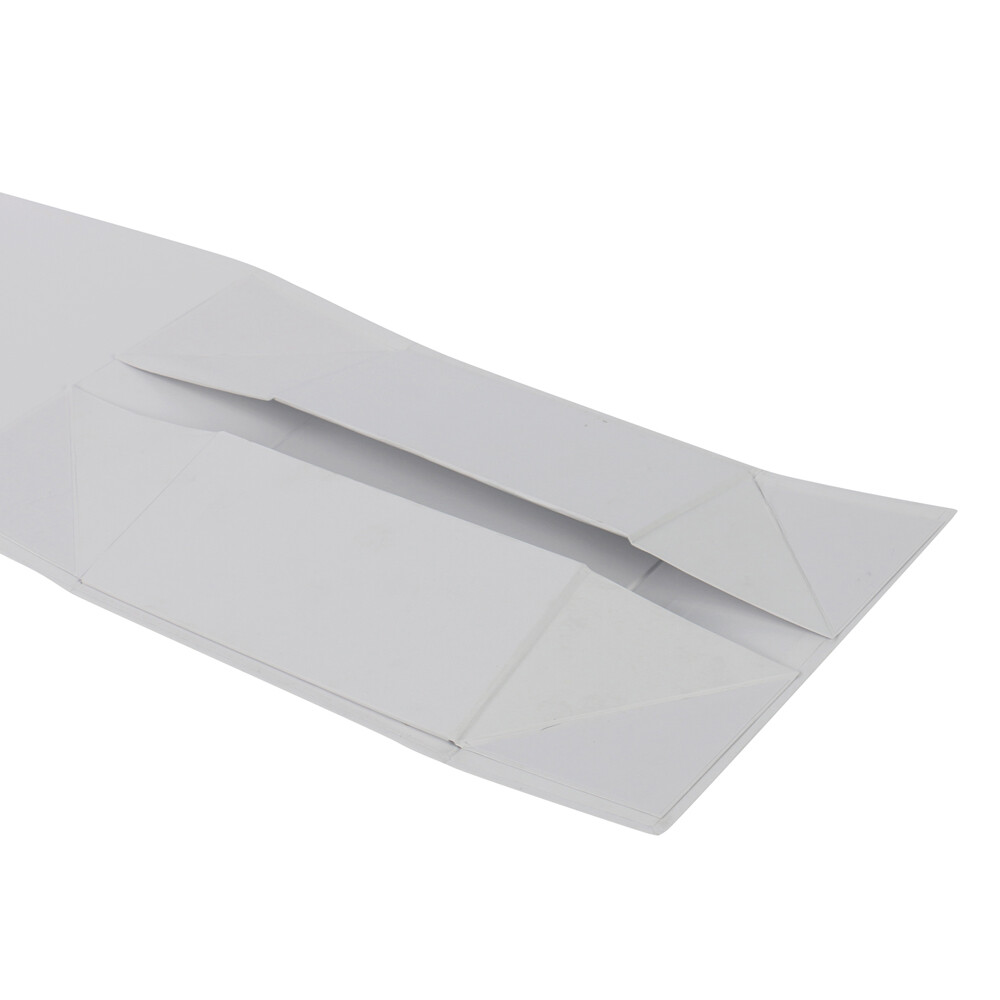 Custom Clothes Dress Gift Packaging Fold Magnetic White Cardboard Box | OEM Corrugated Boxes