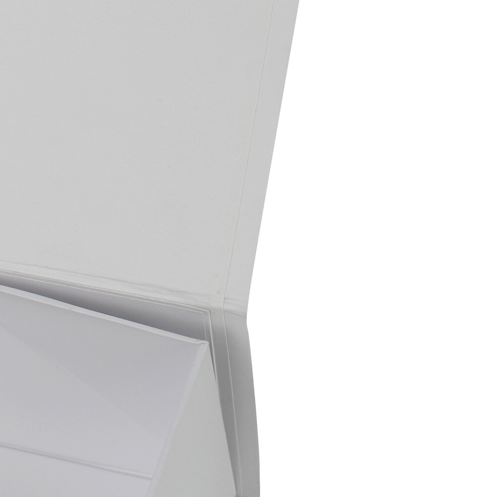 Custom Clothes Dress Gift Packaging Fold Magnetic White Cardboard Box | OEM Corrugated Boxes