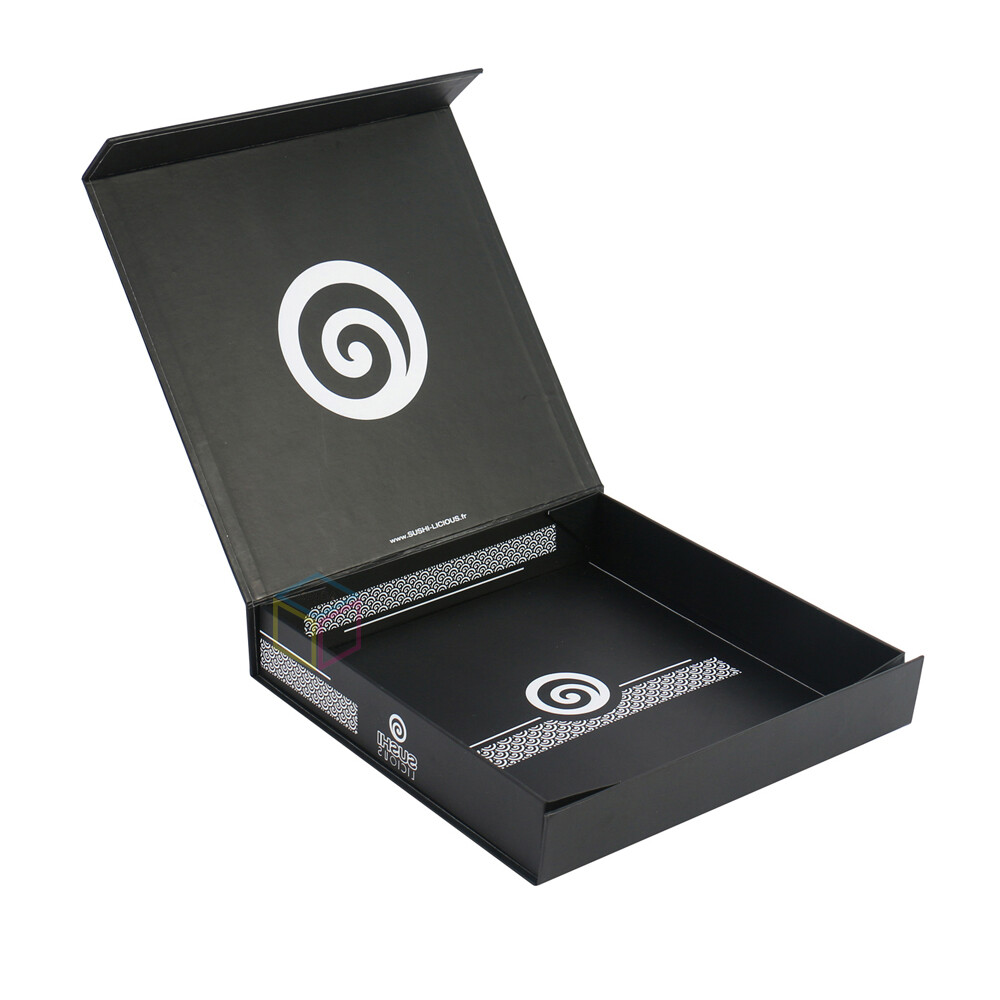 Custom Luxury Recyclable Paper Fold Magnetic Packaging Tea Set Gift Box | OEM Eco-Friendly