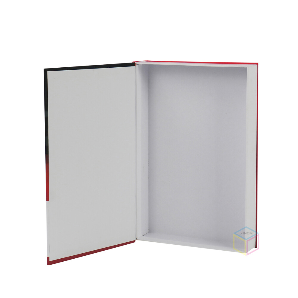 Custom Black Eco-Friendly Book Shaped Gift Packaging Paper Box for Cosmetic | OEM Luxury Perfume Boxes