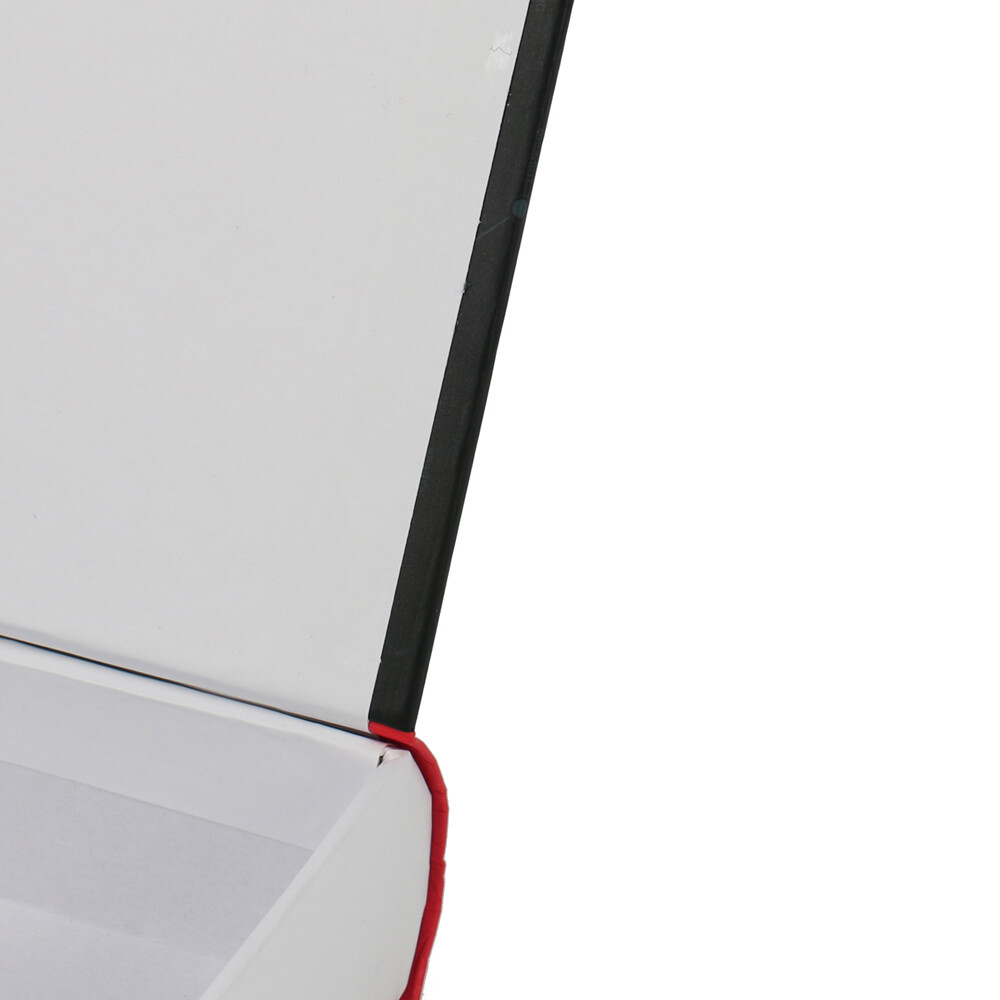 Custom Black Eco-Friendly Book Shaped Gift Packaging Paper Box for Cosmetic | OEM Luxury Perfume Boxes