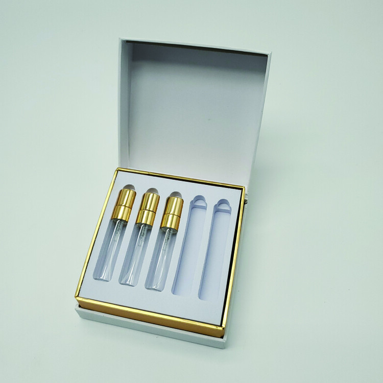 Luxury Small Scent Empty Perfume Set Box Packaging & 2ml Bottles | Eco-Friendly Custom OEM