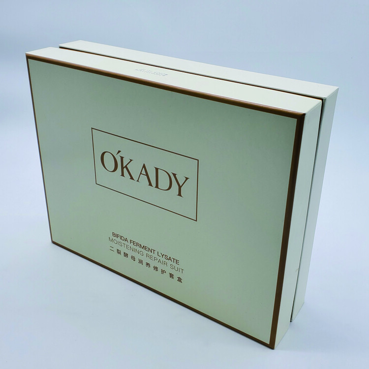 Large Luxury Green Hair Care Products Packaging Boxes with Lid | Eco-Friendly Custom OEM