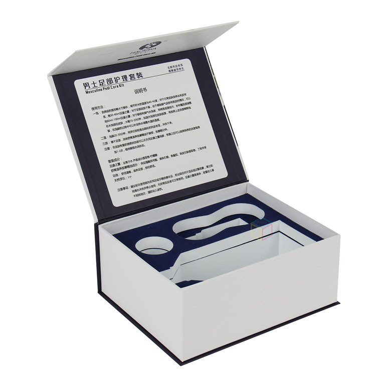 paper box 1852-3.jpg Custom Gold Foil Stamping Logo Magnetic Closure Gift Boxes | Eco-Friendly Cosmetic Packaging | OEM Service