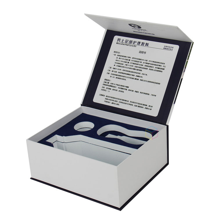 paper box 1852-4.jpg Custom Gold Foil Stamping Logo Magnetic Closure Gift Boxes | Eco-Friendly Cosmetic Packaging | OEM Service