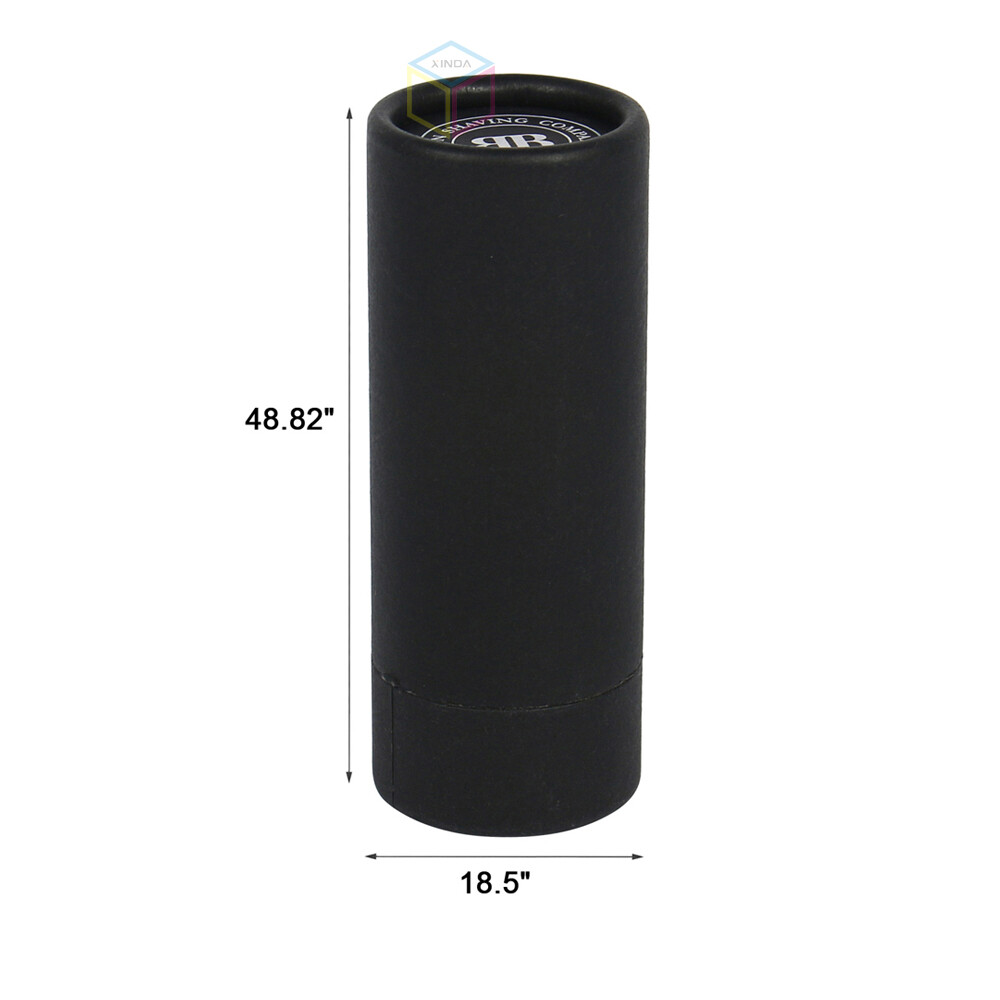 Custom Logo Cylinder Tube Paper Box for Perfume Bottle | Round Paper Tube Container Box with Lid | Eco-Friendly Packaging