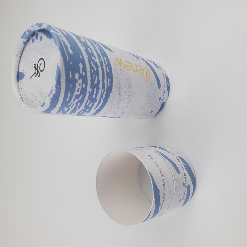 Custom Cylinder Paper Gift Box | Eco-Friendly Coffee Tea Packaging Tube Wholesale