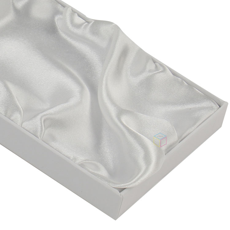 Black Super Quality Custom Two Piece Paper Gift Lingerie Clothing Packaging Box with Satin Lid & Base | Wholesale