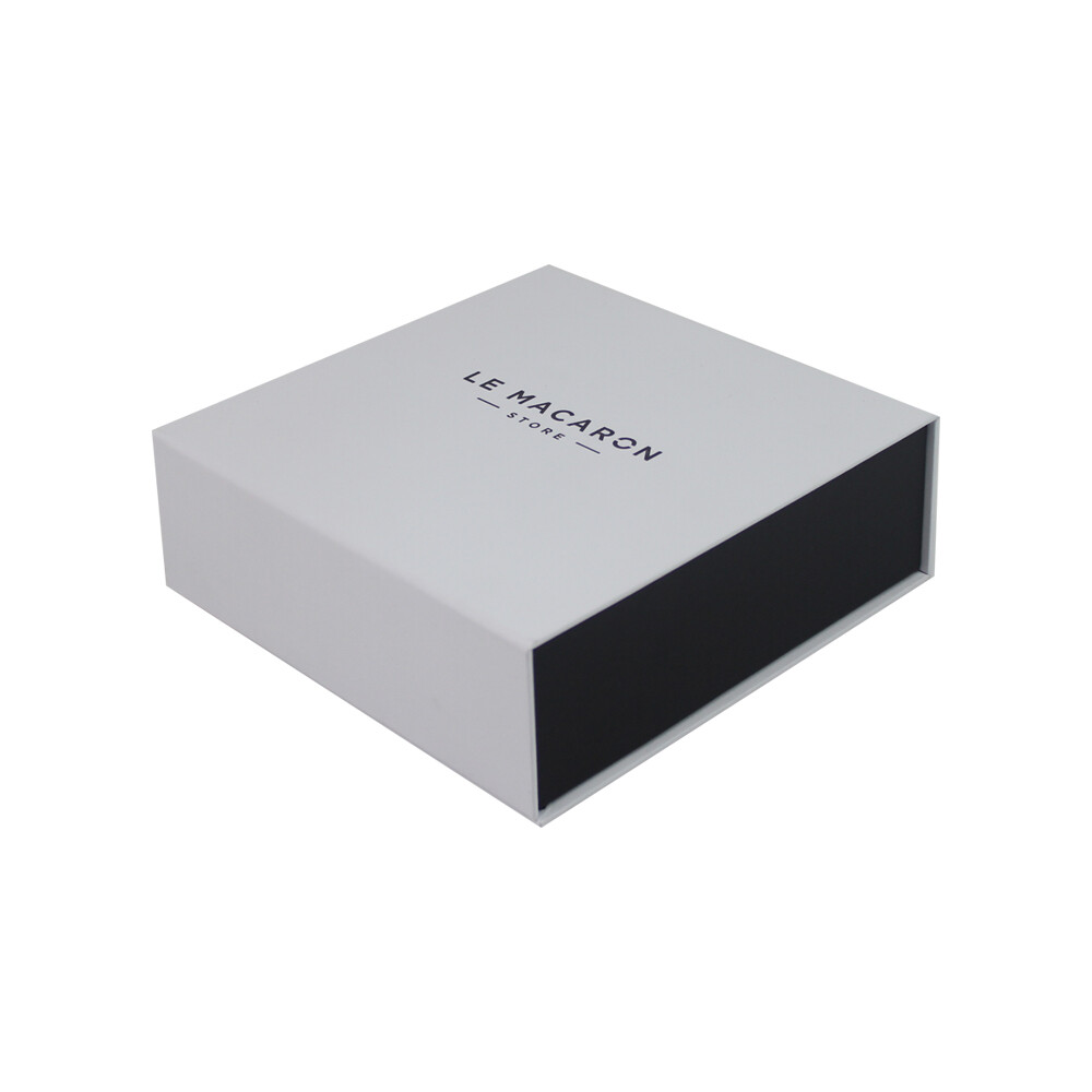 Custom Biodegradable Macaron Truffle Chocolate Gift Box with Vacuum Tray | Premium Packaging