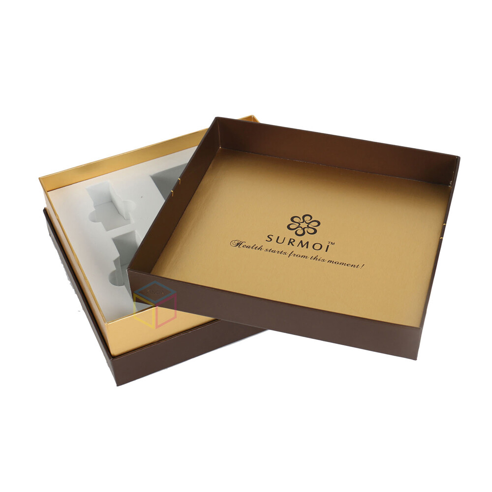 Custom Logo Luxury Silver Cardboard Drone Camera Packaging Box | OEM Gift Box Supplier