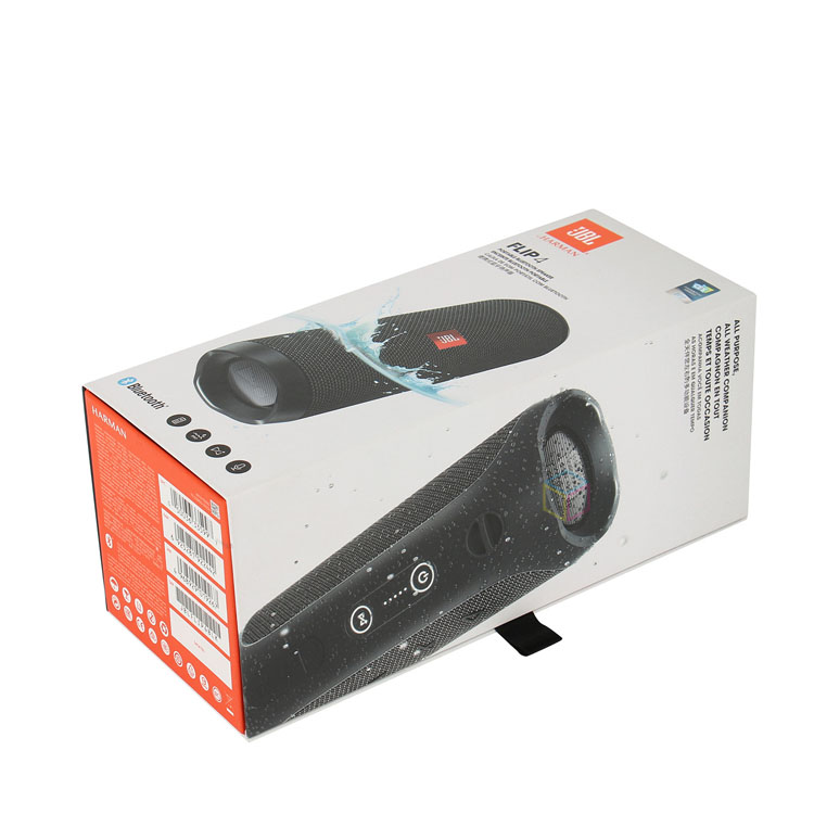 Empty Cardboard Earphone Packing Boxes with Transparent Window | Folding Carton for Earbud Headphone with Hanger | Custom OEM Packaging